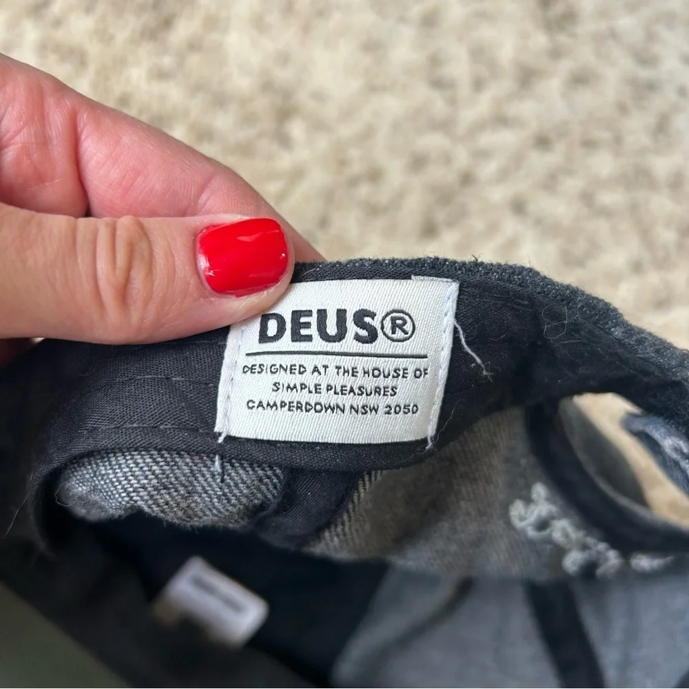 Men's Deus Ex Machina Dad Style Logo Hat One Size
